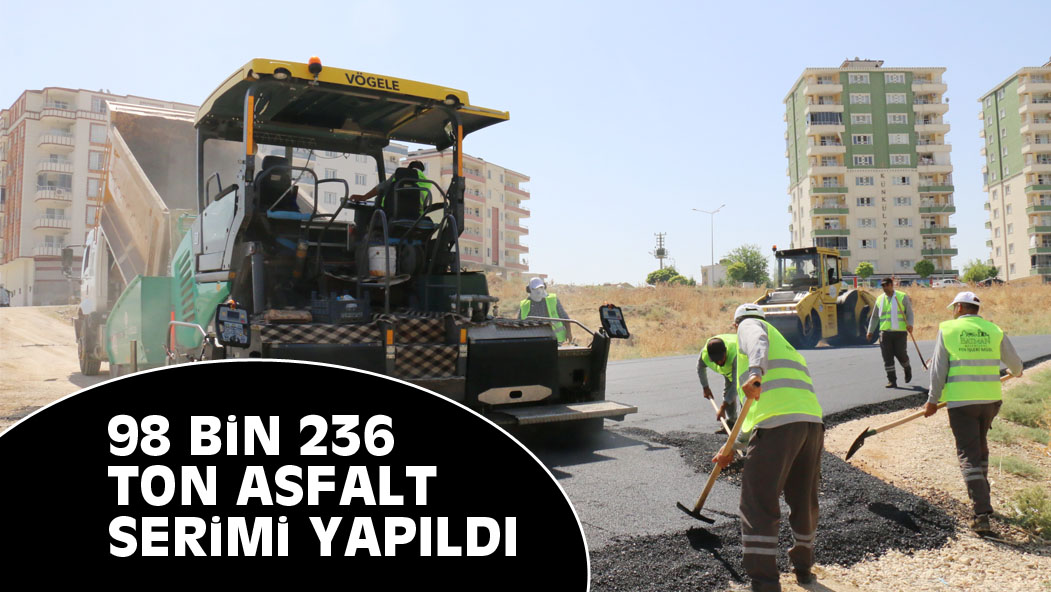 98 BiN 236 TON ASFALT SERiMi YAPILDI 