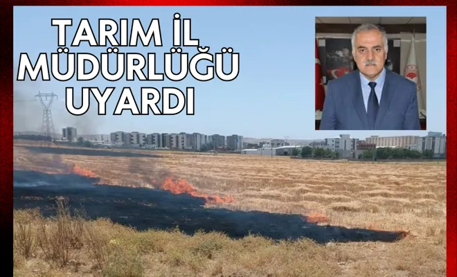 Tarım İl Müdürlüğü Uyardı