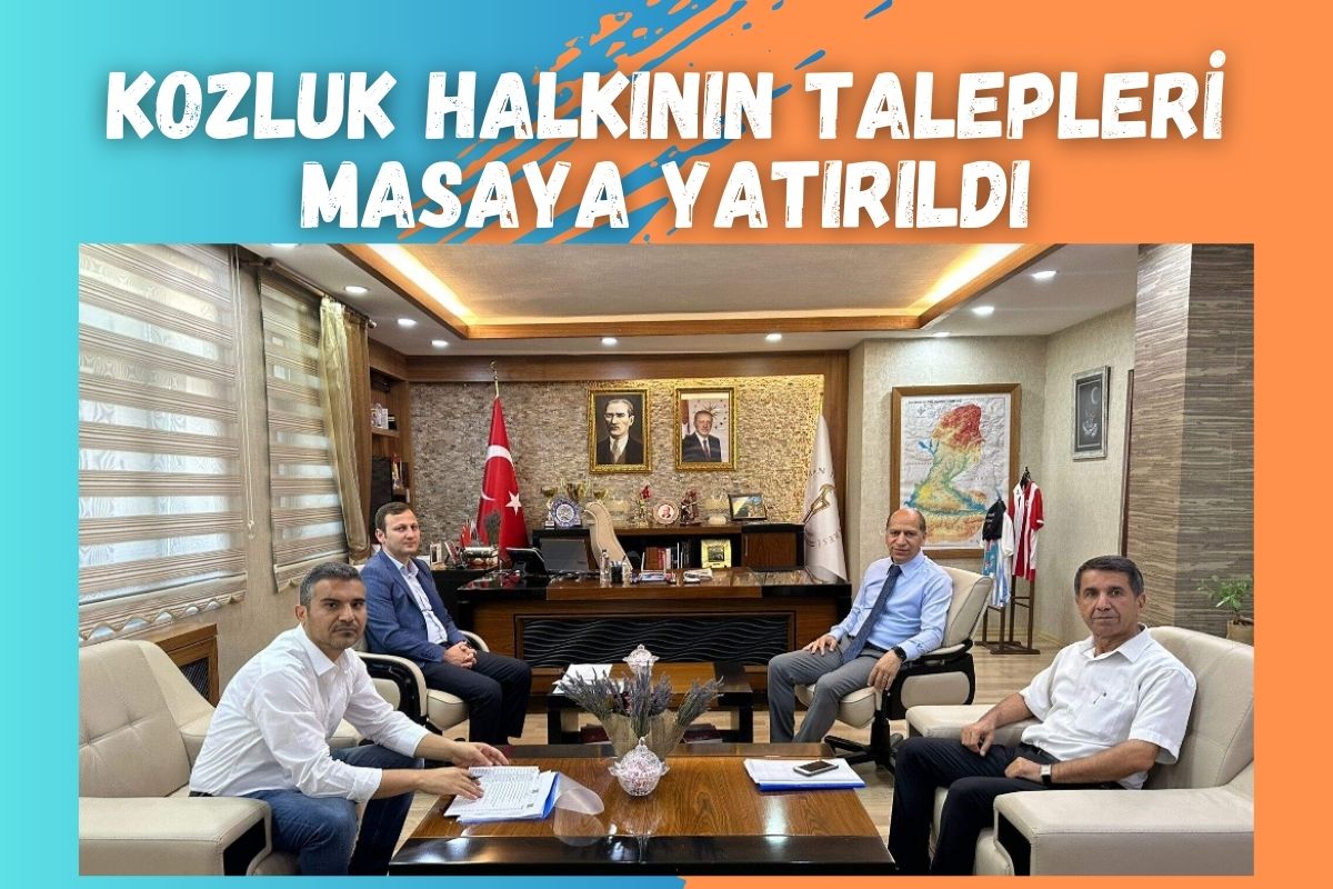 Kozluk Halkının Talepleri Masaya Yatırıldı