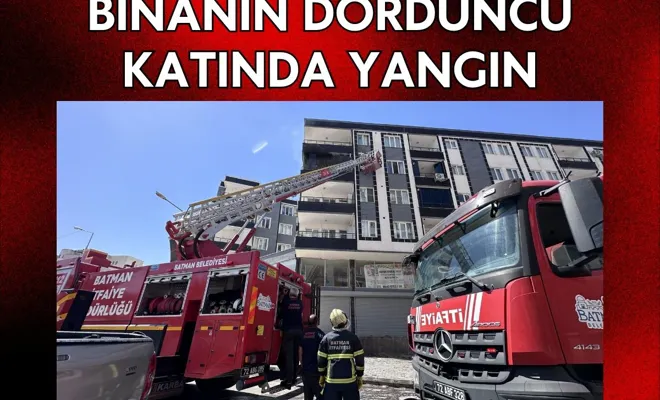 Binanın Dördüncü Katında Yangın