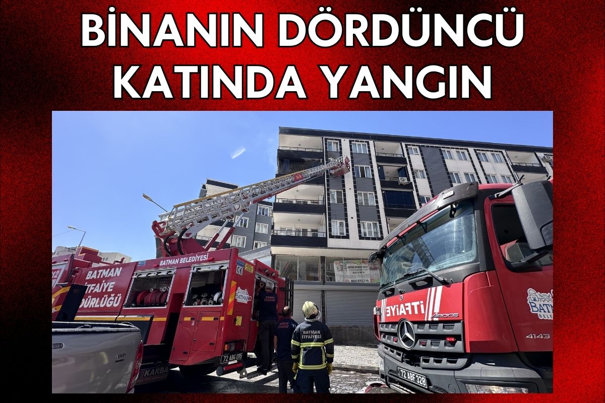 Binanın Dördüncü Katında Yangın