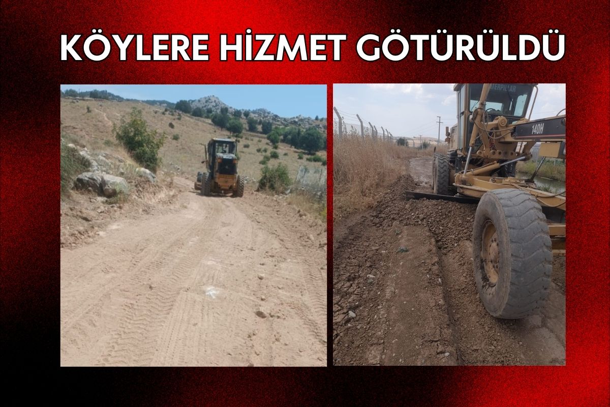 Köylere Hizmet Götürüldü