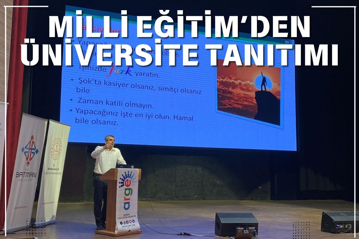 Milli Eğitim’den Üniversite Tanıtımı