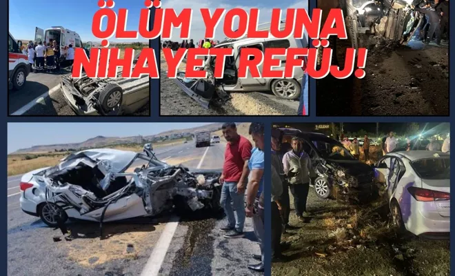 Ölüm yoluna nihayet refüj!