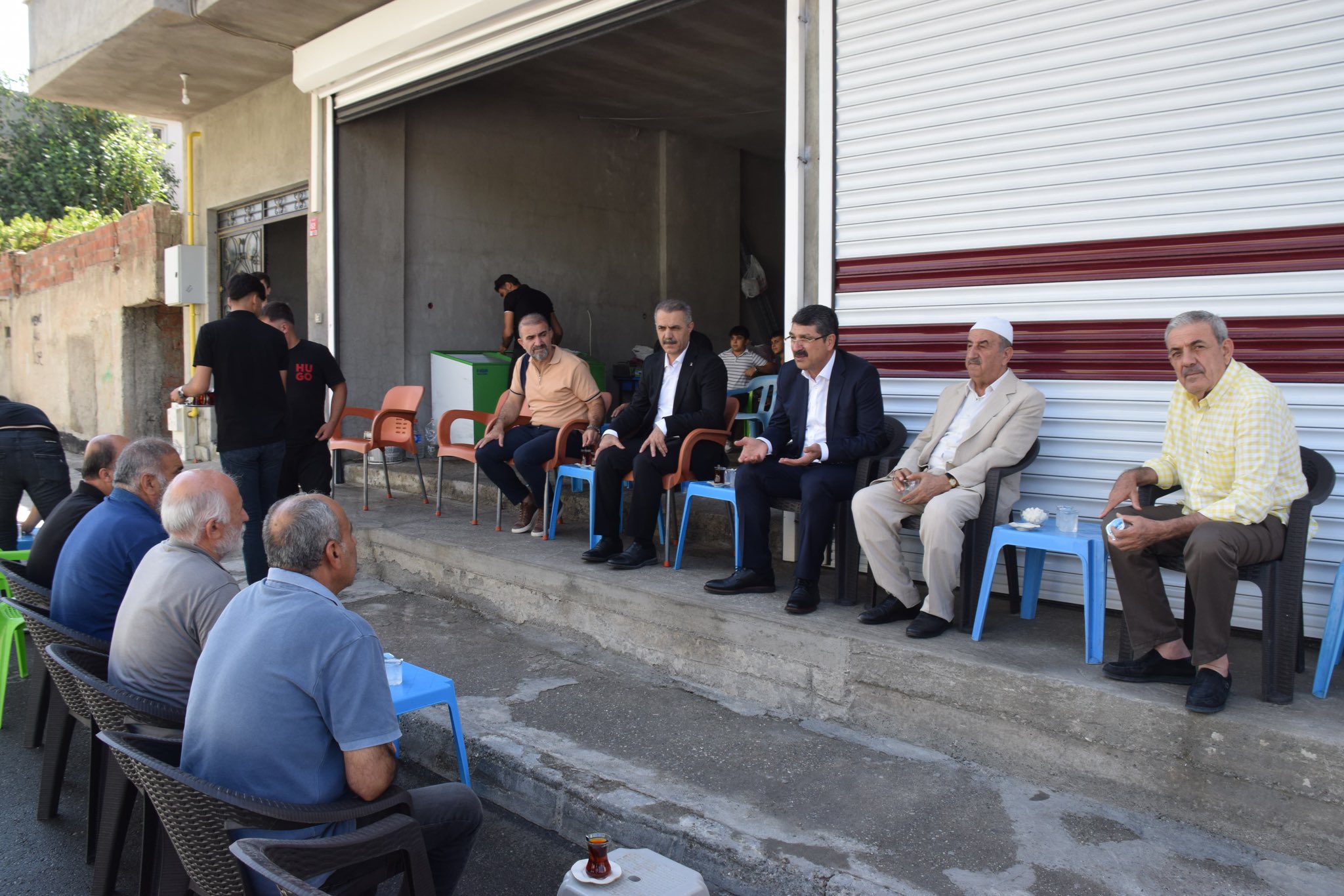 Nasıroğlu ve Şansi’den Taziye Ziyareti