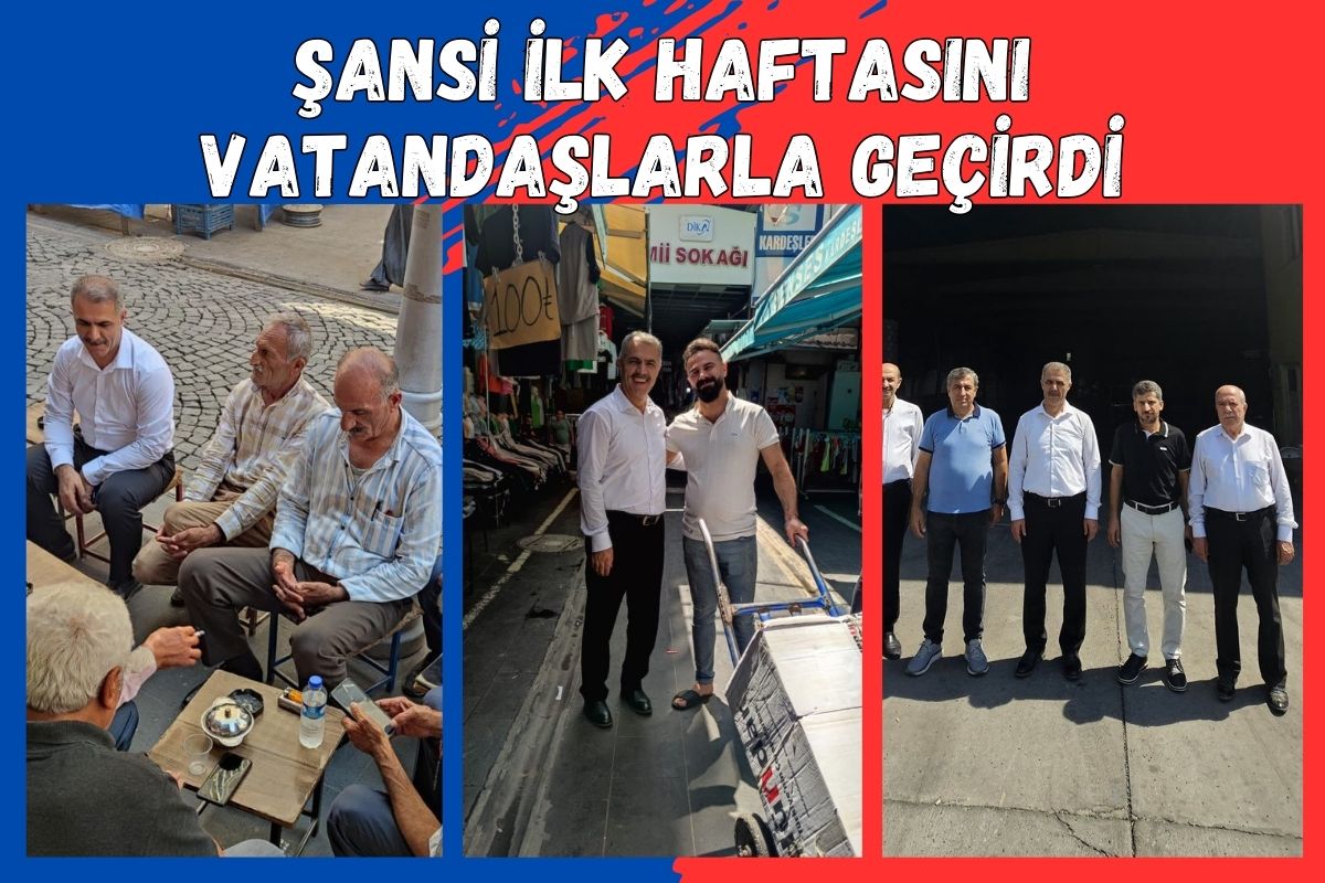 Şansi İlk Haftasını Vatandaşlarla Geçirdi