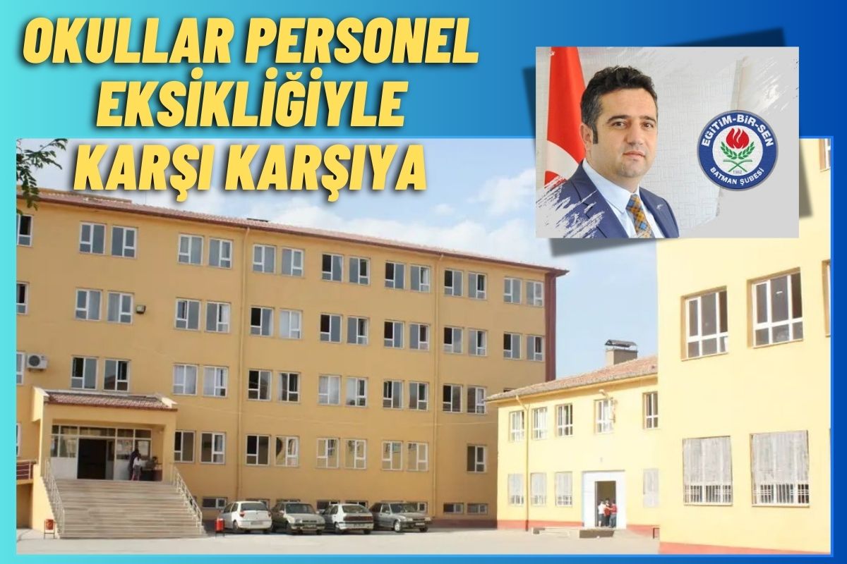 Okullar Personel Eksikliğiyle Karşı Karşıya