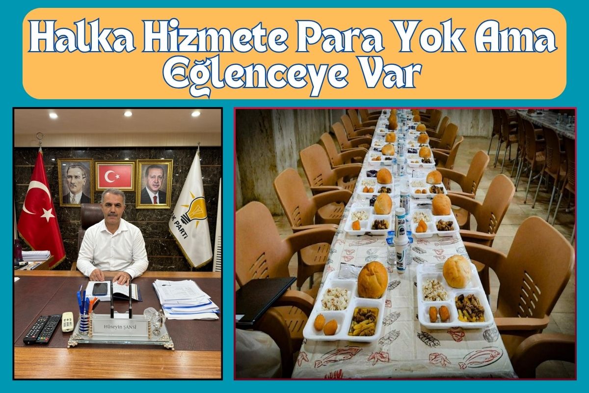 Halka Hizmete Para Yok Ama Eğlenceye Var