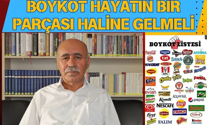 Dursun: Boykot hayatın bir parçası haline gelmeli