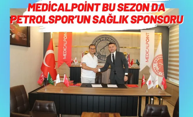 Medicalpoint Bu Sezon da Petrolspor’un Sağlık Sponsoru