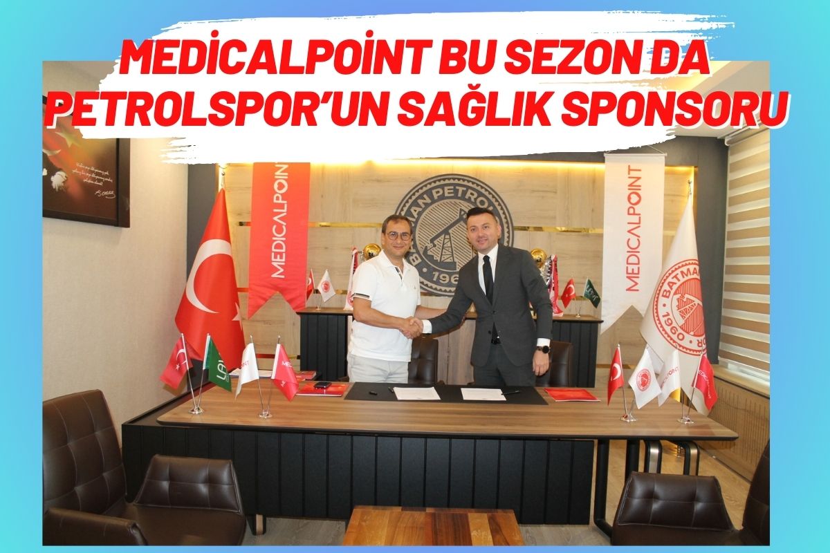 Medicalpoint Bu Sezon da Petrolspor’un Sağlık Sponsoru