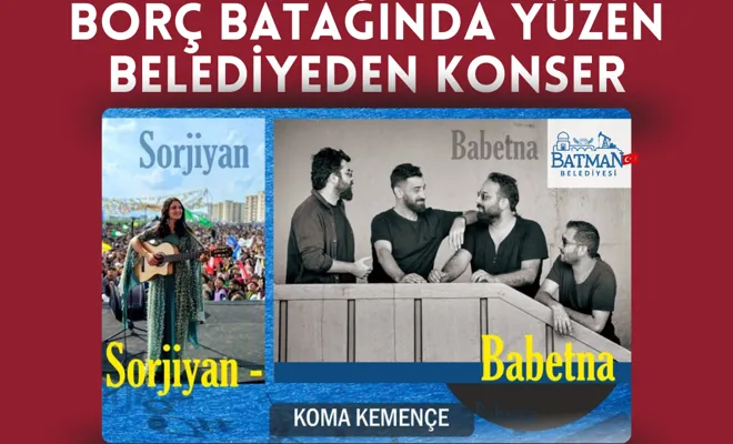 Borç Batağında Yüzen Belediyeden Konser