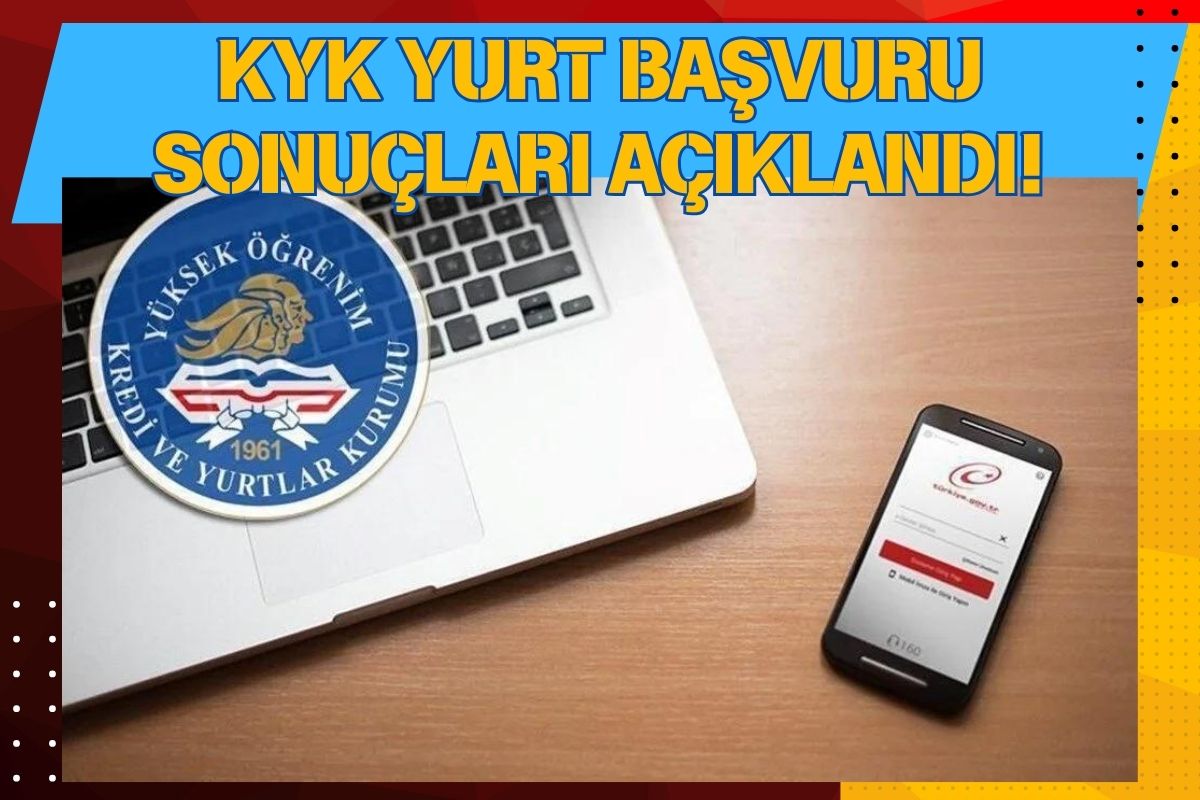 KYK yurt başvuru sonuçları açıklandı! | 2024-2025 GSB KYK yurt sonuçları sorgulama ekranı