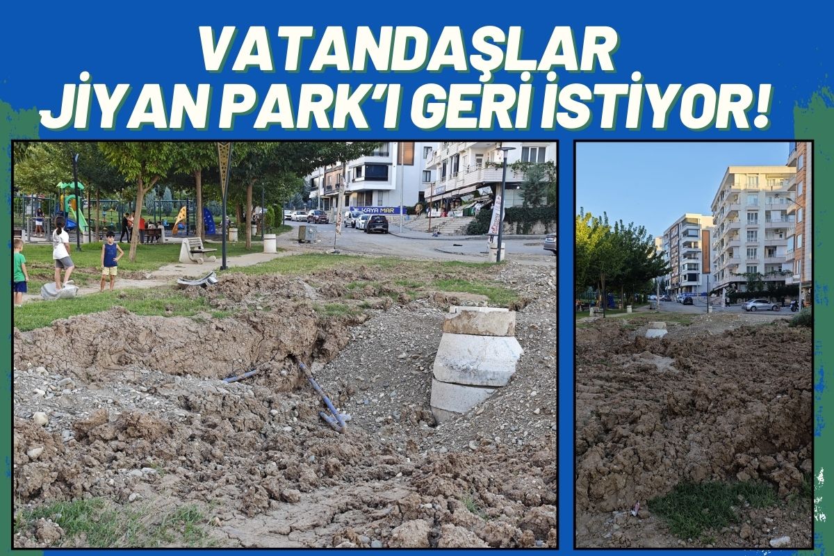 Vatandaşlar Jiyan Park’ı geri istiyor!