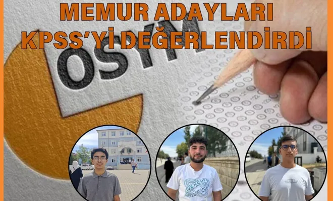 Memur adayları KPSS’yi değerlendirdi