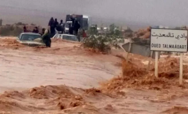 Fas'ta Yaşanan Sel Felaketinde 2 Kişi Öldü