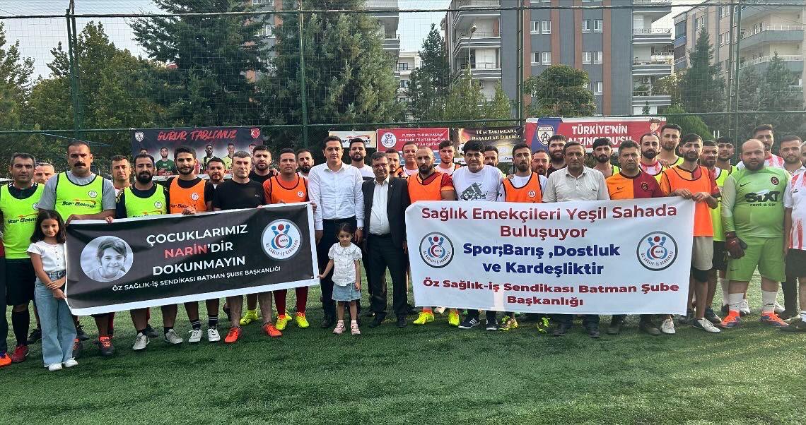 Sağlık İşçilerine Futbol Turnuvası Düzenleniyor