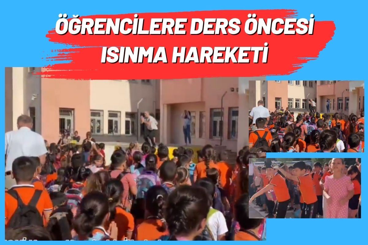 Öğrencilere Ders Öncesi Isınma Hareketi