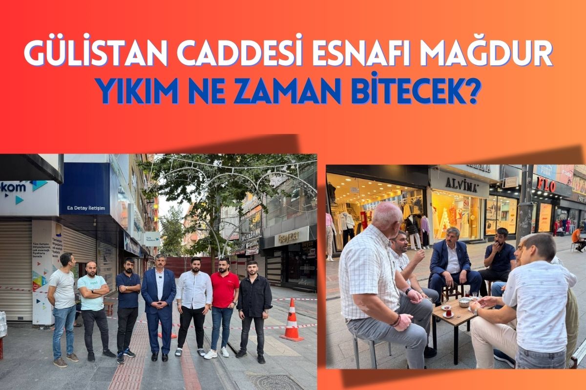 Gülistan Caddesi Esnafı Mağdur: Yıkım Ne Zaman Bitecek?