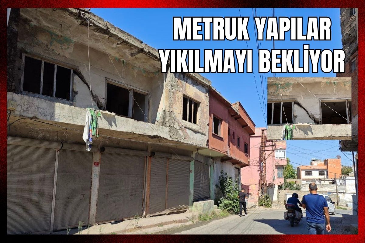 Metruk Yapılar Yıkılmayı Bekliyor