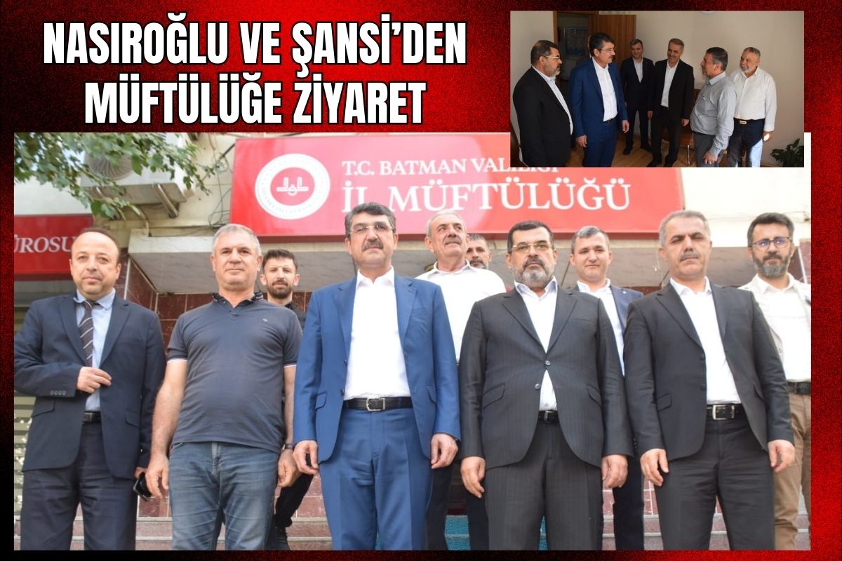 Nasıroğlu ve Şansi’den Müftülüğe Ziyaret