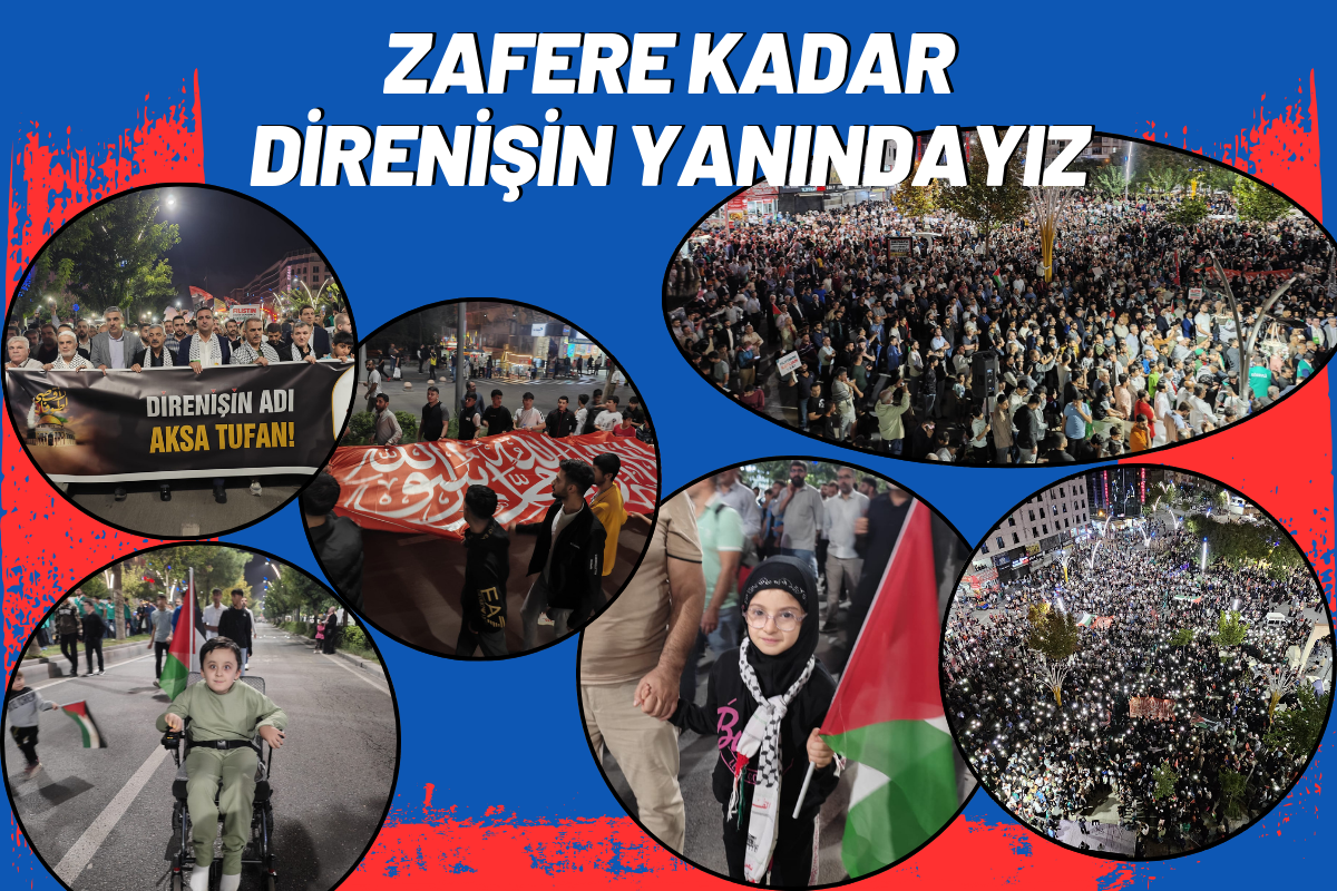 ZAFERE KADAR DİRENİŞİN YANINDAYIZ