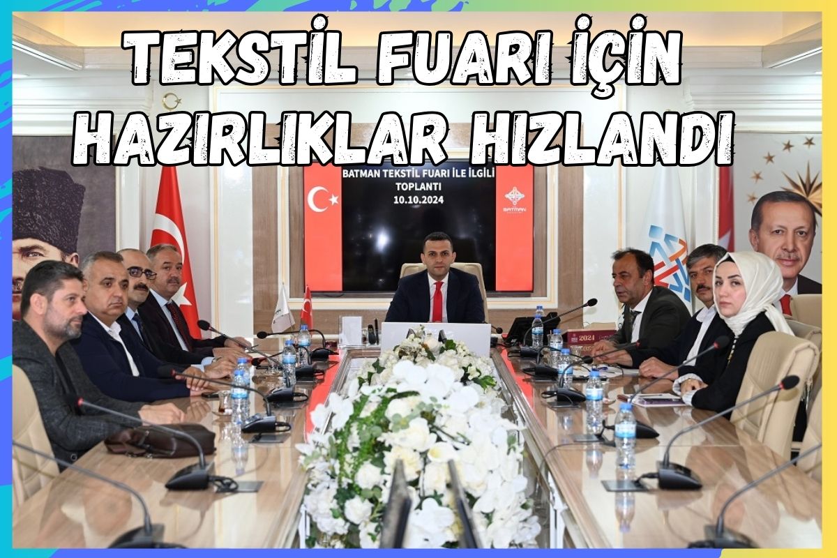 Tekstil Fuarı İçin Hazırlıklar Hızlandı