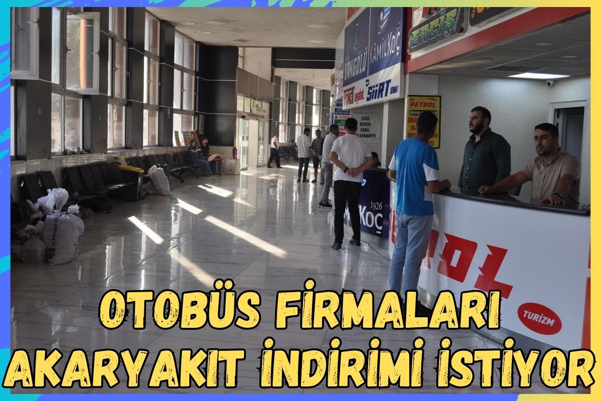 Otobüs firmaları akaryakıt indirimi istiyor