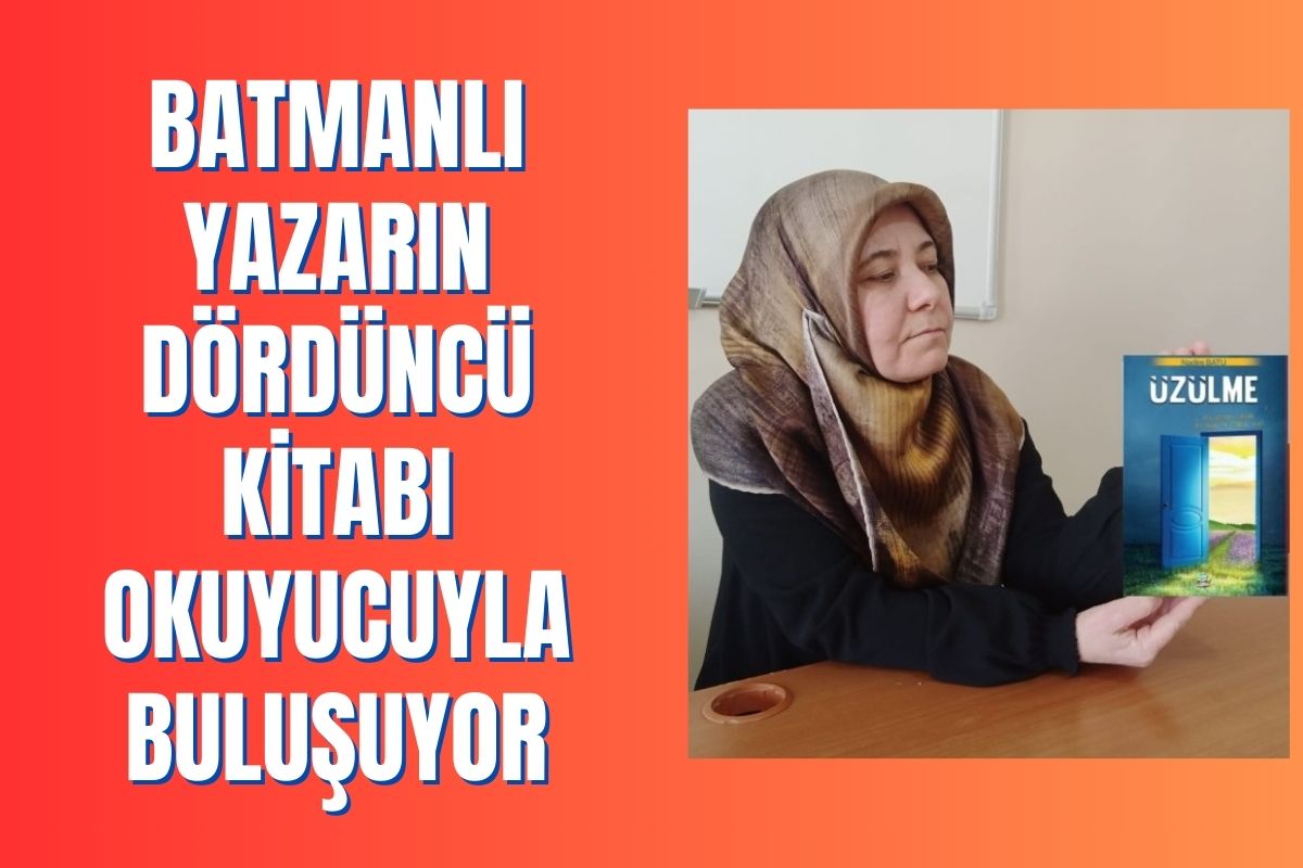 Batmanlı Yazarın Dördüncü Kitabı Okuyucuyla Buluşuyor