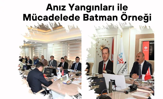 Anız Yangınları ile Mücadelede Batman Örneği