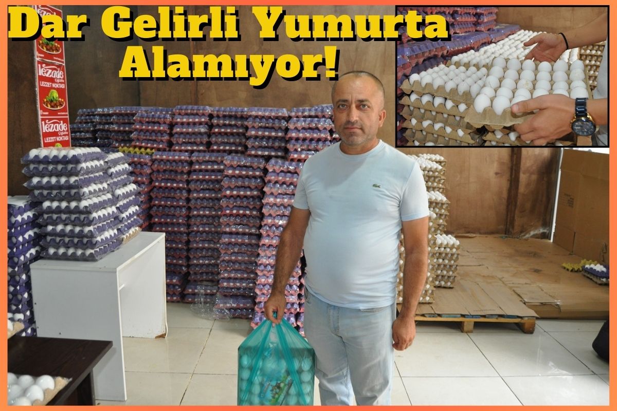 Dar Gelirli Yumurta Alamıyor