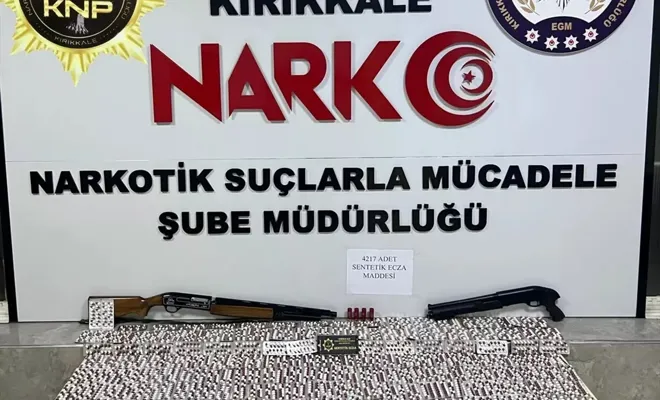 Kırıkkale'de uyuşturucu operasyonu: 1 gözaltı