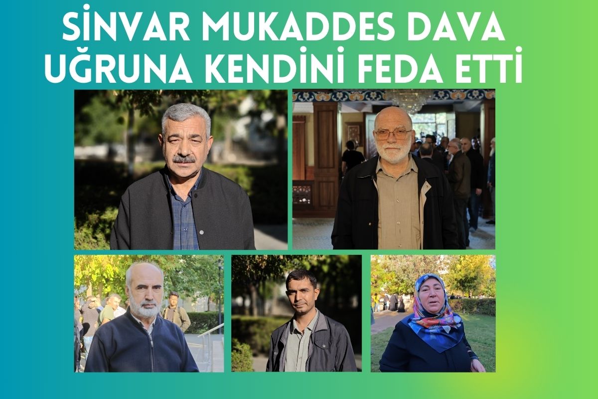 Sinvar Mukaddes Dava Uğruna Kendini Feda Etti