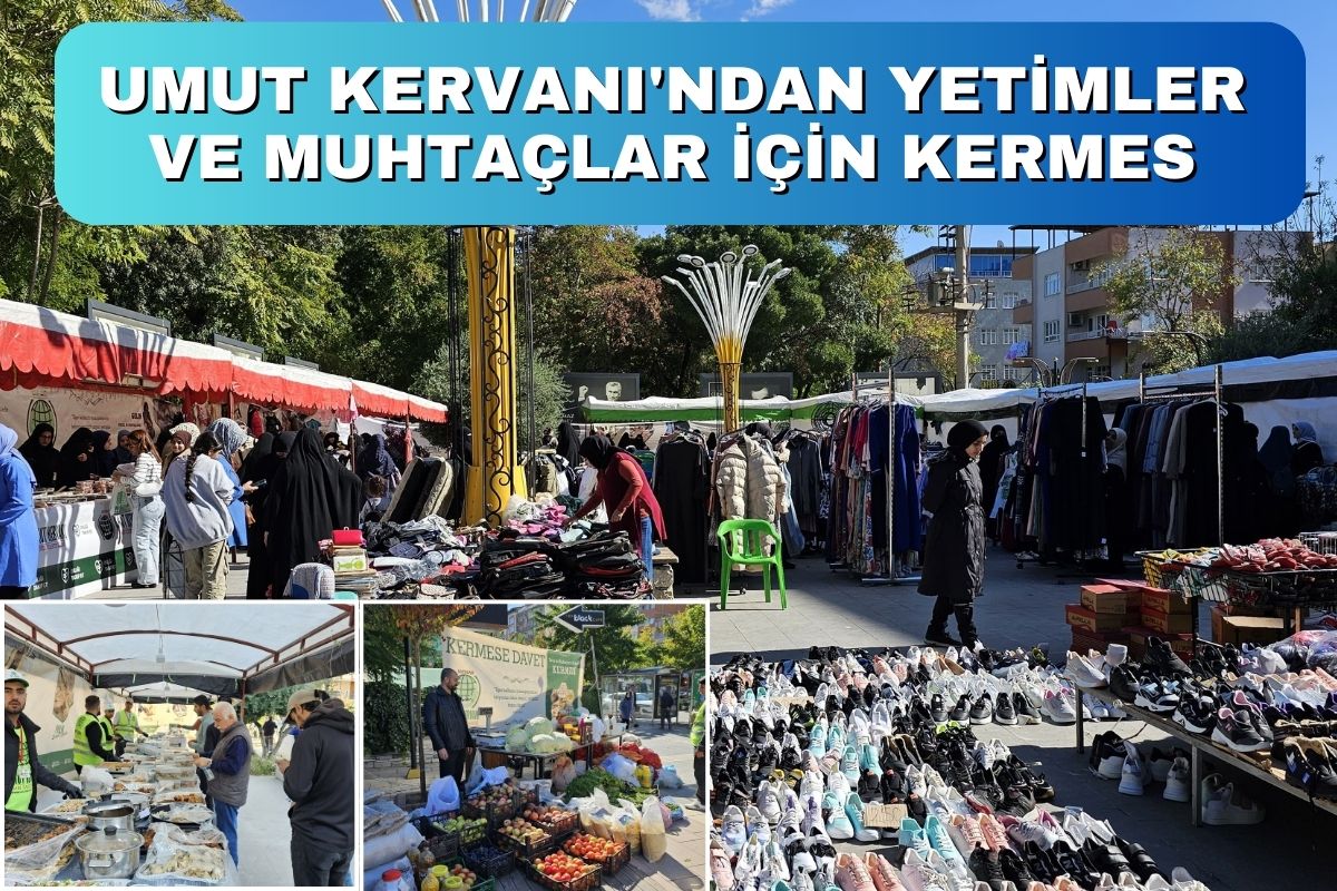 Umut Kervanı'ndan Yetimler ve Muhtaçlar İçin Kermes