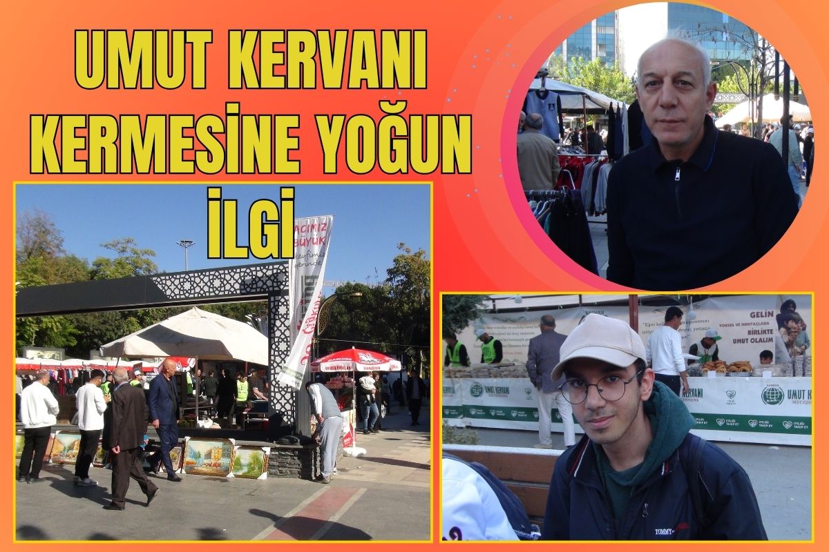 Umut Kervanı Kermesine Yoğun İlgi