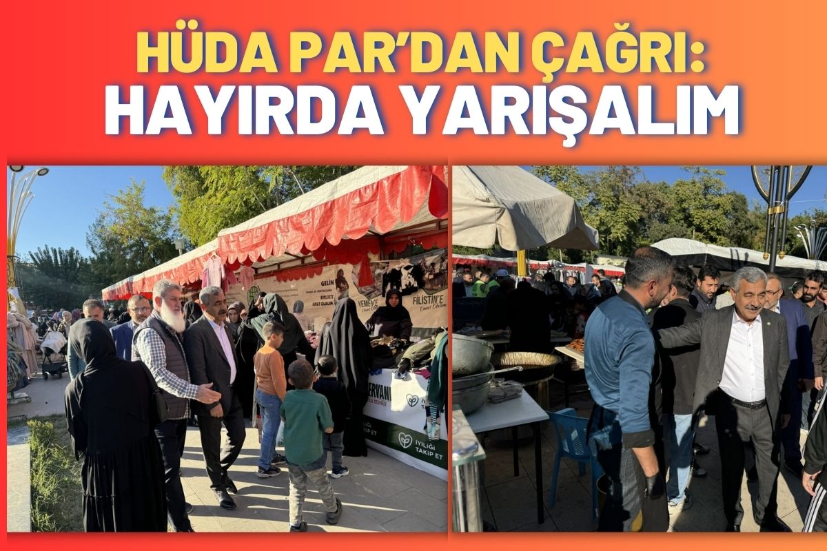 HÜDA PAR’dan Çağrı: Hayırda Yarışalım