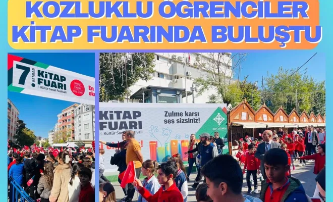 Kozluklu Öğrenciler Kitap Fuarında Buluştu