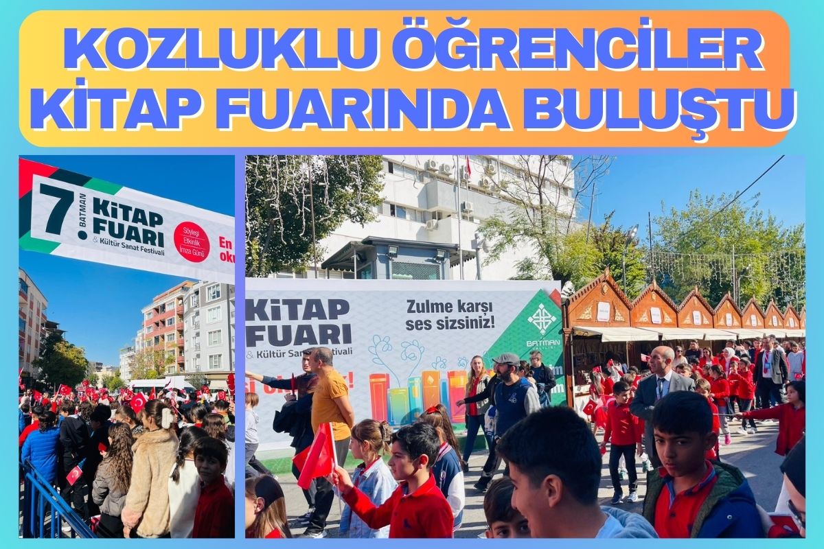 Kozluklu Öğrenciler Kitap Fuarında Buluştu