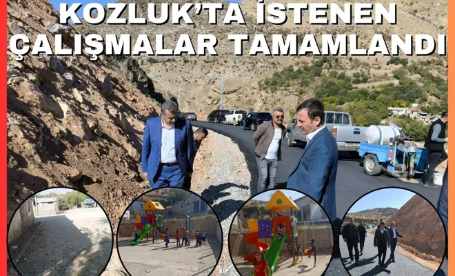 Kozluk’ta İstenen Çalışmalar Tamamlandı