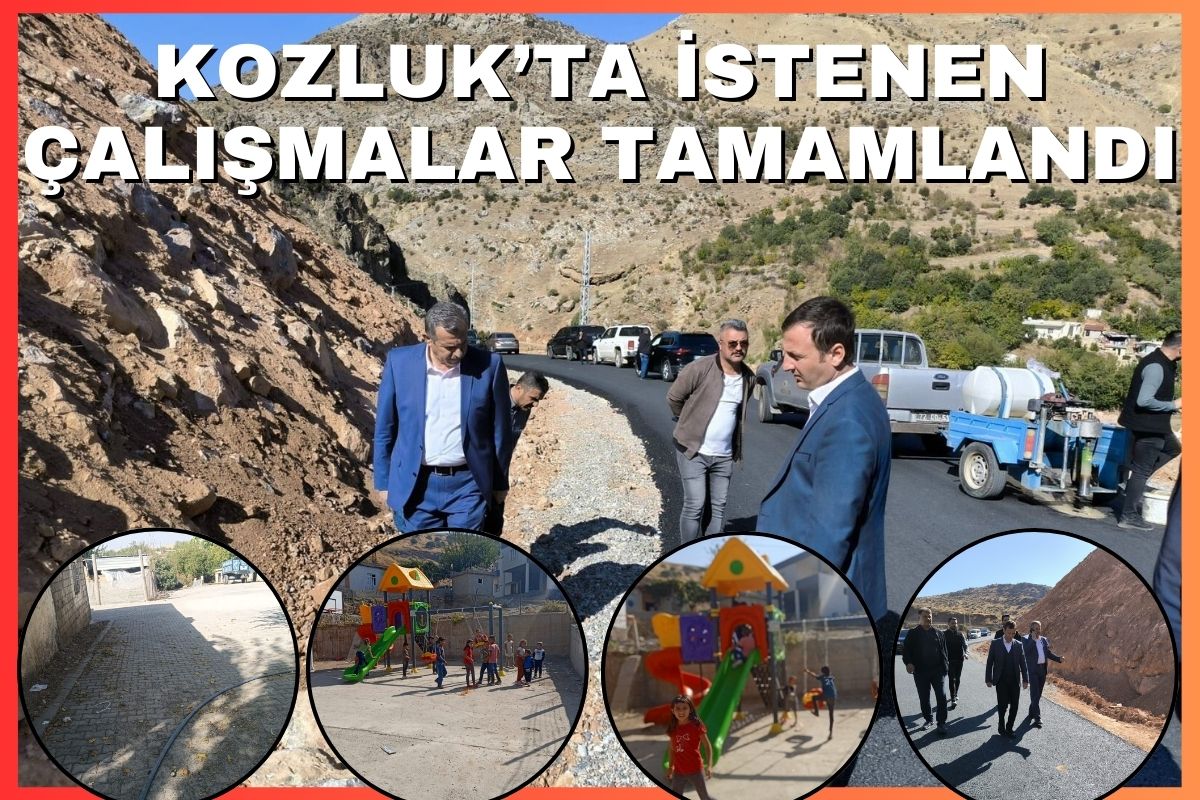 Kozluk’ta İstenen Çalışmalar Tamamlandı