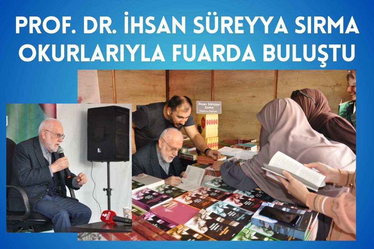 İhsan Süreyya Sırma Okurlarıyla Fuarda Buluştu