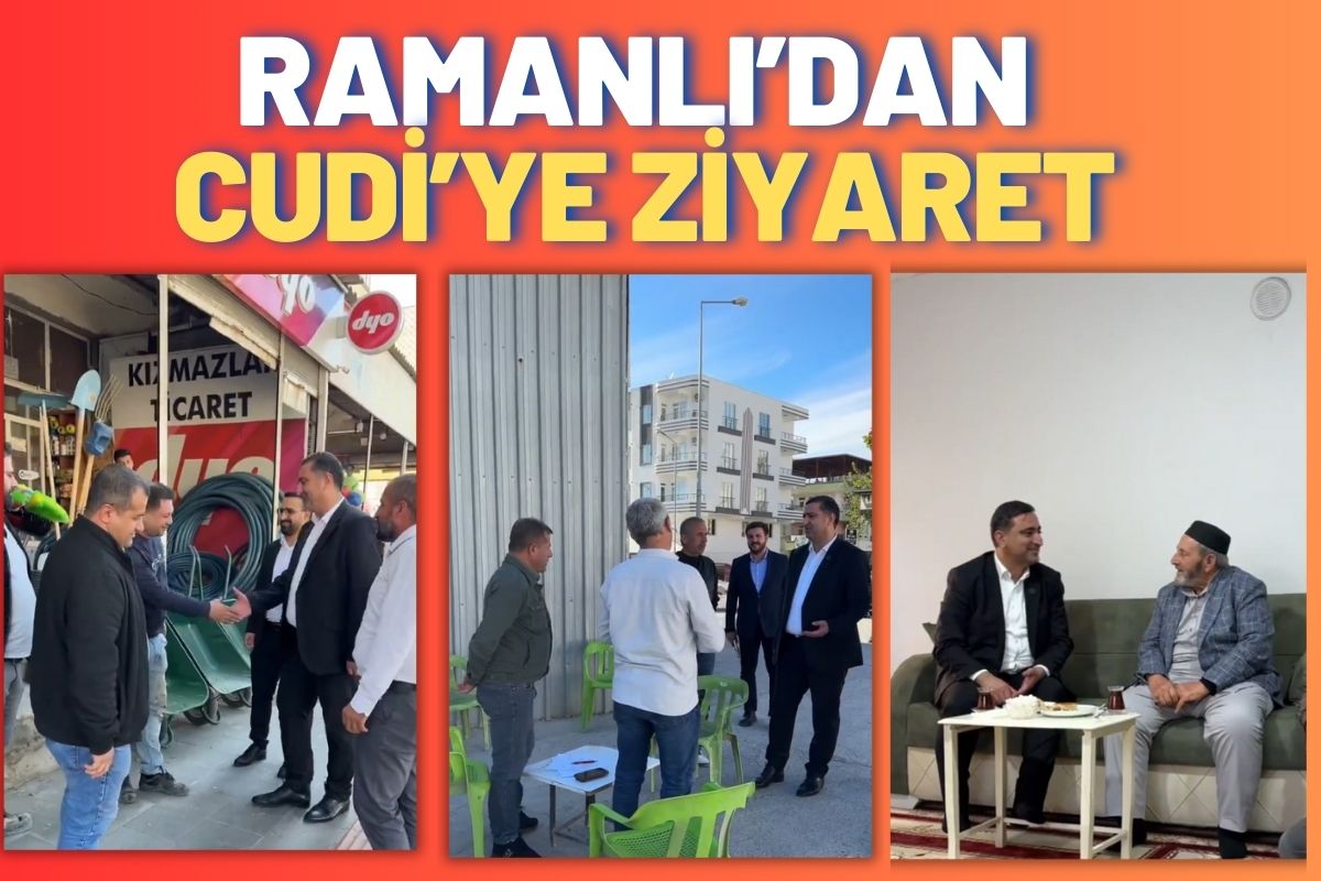 Ramanlı’dan Cudi’ye Ziyaret