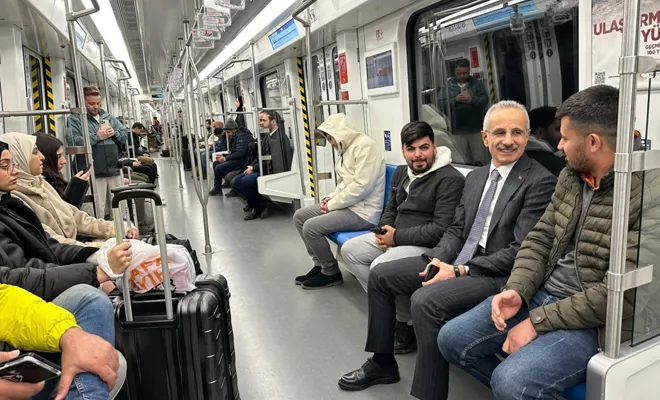 Gayrettepe-İstanbul Havalimanı-Arnavutköy metro hattında yolcu rekoru