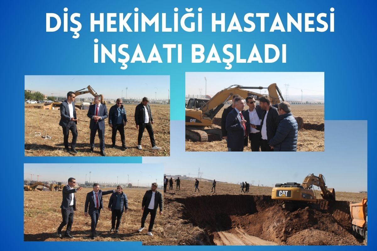 Diş Hekimliği Hastanesi İnşaatı Başladı