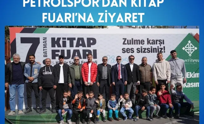 Petrolspor’dan Kitap Fuarı’na Ziyaret