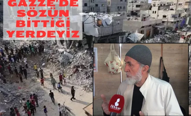 Gazze’de Sözün Bittiği Yerdeyiz