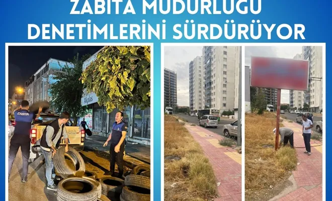 Zabıta Müdürlüğü Denetimlerini Sürdürüyor