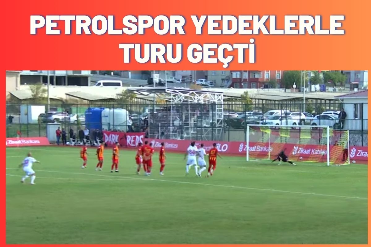 Petrolspor Yedeklerle Turu Geçti