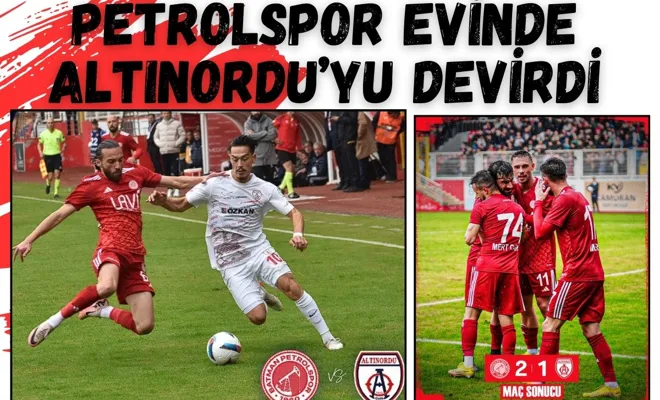 Petrolspor Evinde Altınordu'yu Devirdi