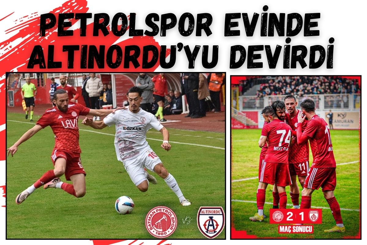 Petrolspor Evinde Altınordu'yu Devirdi